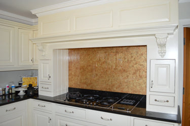 Burnished Copper - Italian Splashback - Bespoke - CreoGlass®