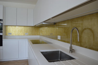 Champagne Gold - Italian Splashback - Bespoke - CreoGlass®