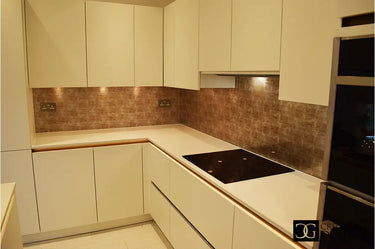 Burnt Umber - Italian Splashback - Bespoke - CreoGlass®