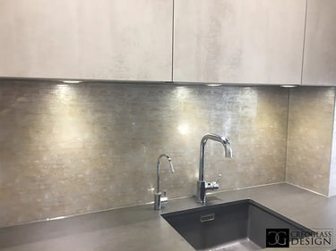 Champagne Beige - Italian Splashback - Bespoke - CreoGlass®