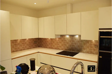 Burnt Umber - Italian Splashback - Bespoke - CreoGlass®