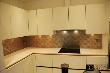 Burnt Umber - Italian Splashback - Bespoke - CreoGlass®