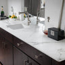White Marble 10mm Kairos Dekton Worktop - CreoGlass®