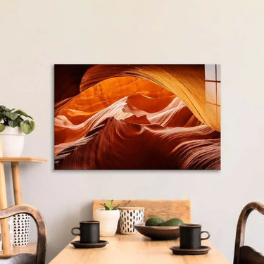 Lower Antelope Canyon National Park Glass Wall Art - DIY - CreoGlass®