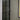 Modern black-framed glass hinged door in interior hallway with green wall and radiator