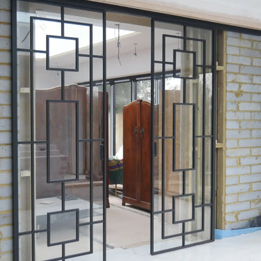 Geo Line – Double Sliding Glass Doors – PMF - CreoGlass®