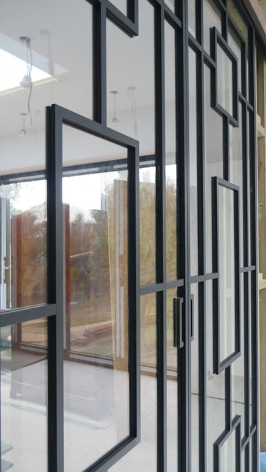 Geo Line – Double Sliding Glass Doors – PMF - CreoGlass®