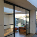 Vista Grid – Double Sliding Glass Door with Two Side Panels – PMF - CreoGlass®