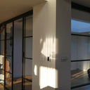Vista Grid – Double Sliding Glass Door with Two Side Panels – PMF - CreoGlass®