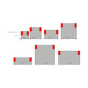 Abstract Quadrant Glass Wall Art - DIY - CreoGlass®