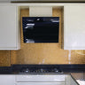 Deep Gold - Mica Splashback - Bespoke - CreoGlass®