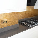 Deep Gold - Mica Splashback - Bespoke - CreoGlass®