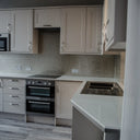 Deep Silver - Mica Splashback - Bespoke - CreoGlass®