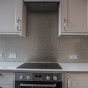 Deep Silver - Mica Splashback - Bespoke - CreoGlass®