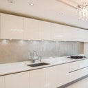 Deep Silver - Mica Splashback - Bespoke - CreoGlass®