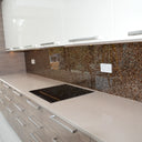 Deep Mix - Mica Splashback - Bespoke - CreoGlass®