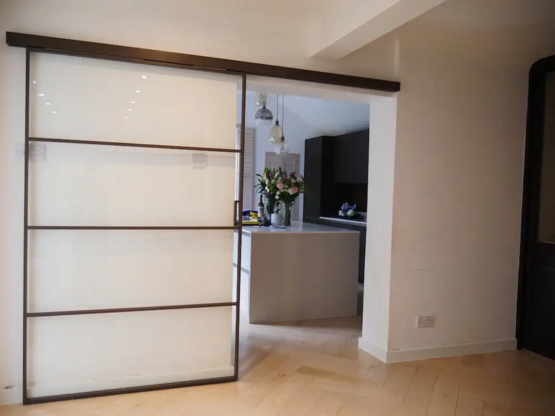single sliding door