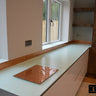 Standard 10mm Scratch Resistant Glass Worktop - CreoGlass®