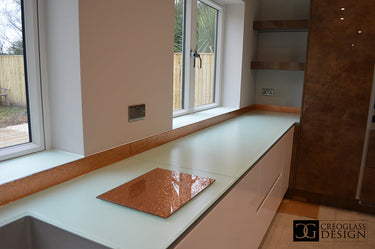 Standard 10mm Scratch Resistant Glass Worktop - CreoGlass®