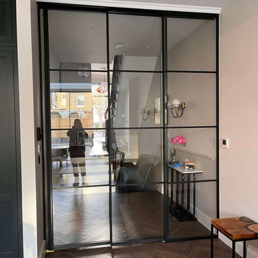 Loft Line – Double Sliding Glass Doors – internal steel and glass door, photo 3