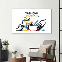 Take your Breakfast Abstract Glass Wall Art - DIY - CreoGlass®