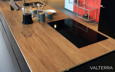 Warm Oak 10mm Valterra Dekton Worktop - CreoGlass®