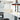 White Grey Marble 10mm Silestone Quartz Worktop - CreoGlass®