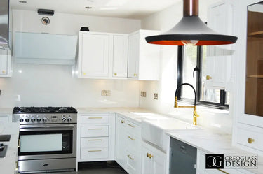 White Grey Marble 10mm Silestone Quartz Worktop - CreoGlass®