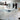 White Grey Marble 10mm Silestone Quartz Worktop - CreoGlass®