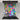 Vibrant abstract art glass splashback in modern kitchen with induction hob and stainless steel pot