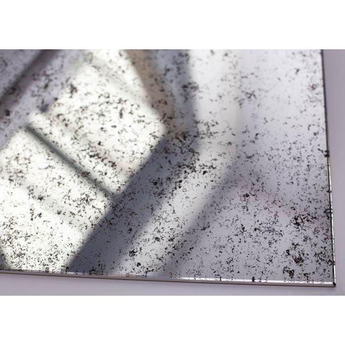 Antique Toughened Mirror - Silver - Sample - 6