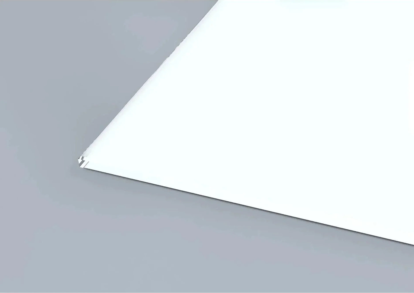 All White Matt Finish Sample