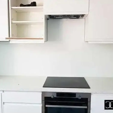All White Matt Finish Sample - CreoGlass®