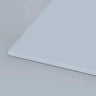 Bespoke architectural glass panel with clean edge detail for modern interiors
