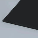 Jet Black Matt Finish Sample - CreoGlass®