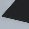 Jet Black Matt Finish Sample - CreoGlass®
