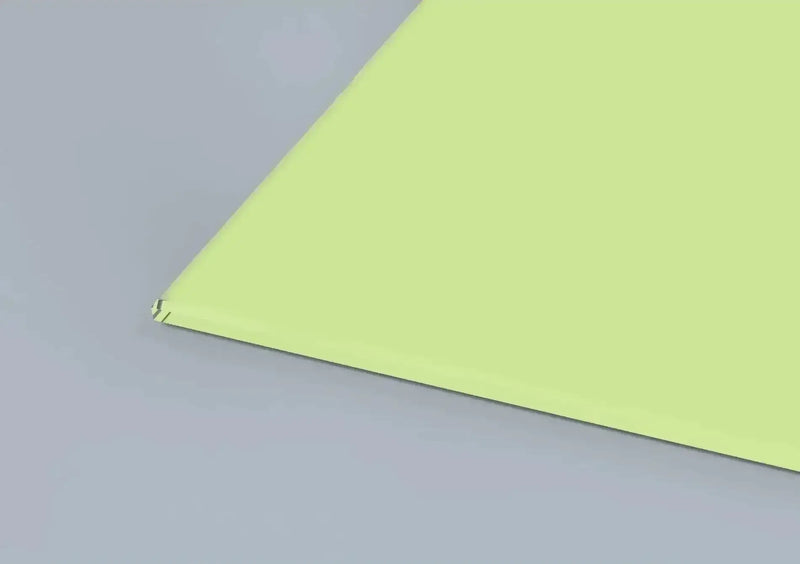 Lime Zest Matt Finish Sample - CreoGlass®
