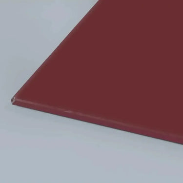Purple Red Matt Finish Sample - CreoGlass®