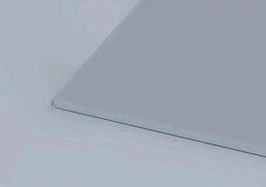 Signal Grey Matt Finish Sample - CreoGlass®