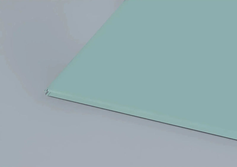 Bespoke architectural glass with sleek edge detail for modern interiors