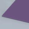 Purple architectural glass panel with polished edge for modern interiors