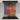 Colorful digital art glass splashback behind induction hob in modern kitchen