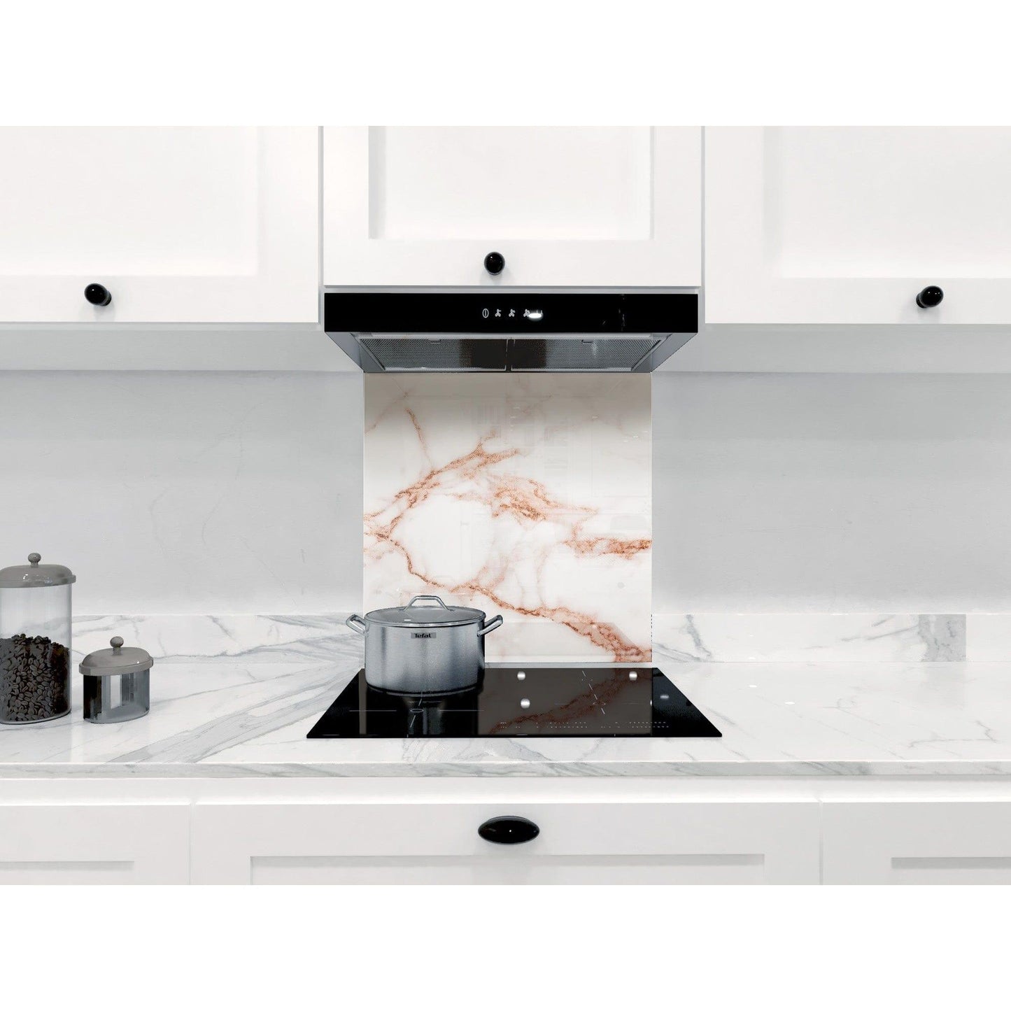 Copper - White Opera Splashback - DIY - CreoGlass®