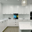Cosmonaut in Space Classic Printed Glass Splashback - DIY - CreoGlass®