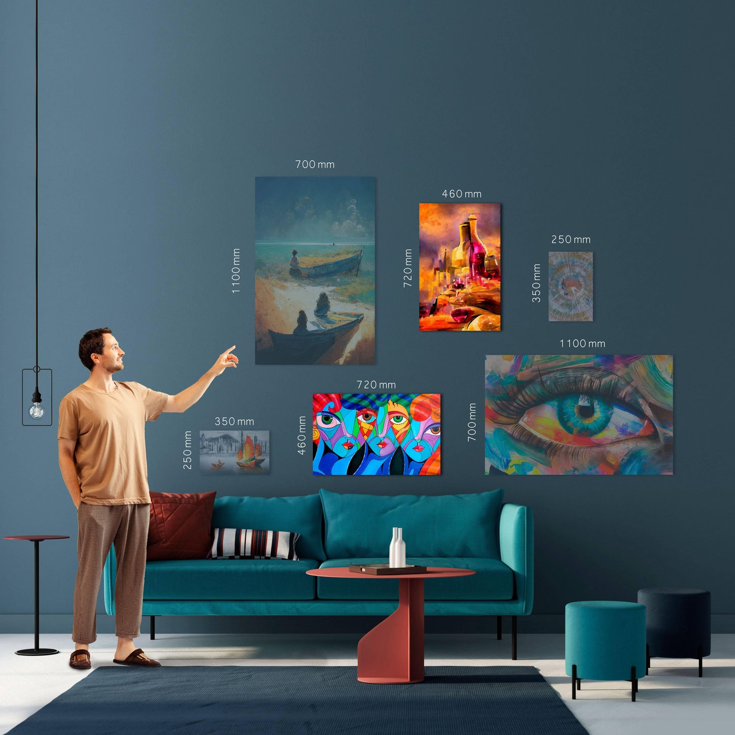 Create Your Own 460mm x 720mm - DIY - CreoGlass®