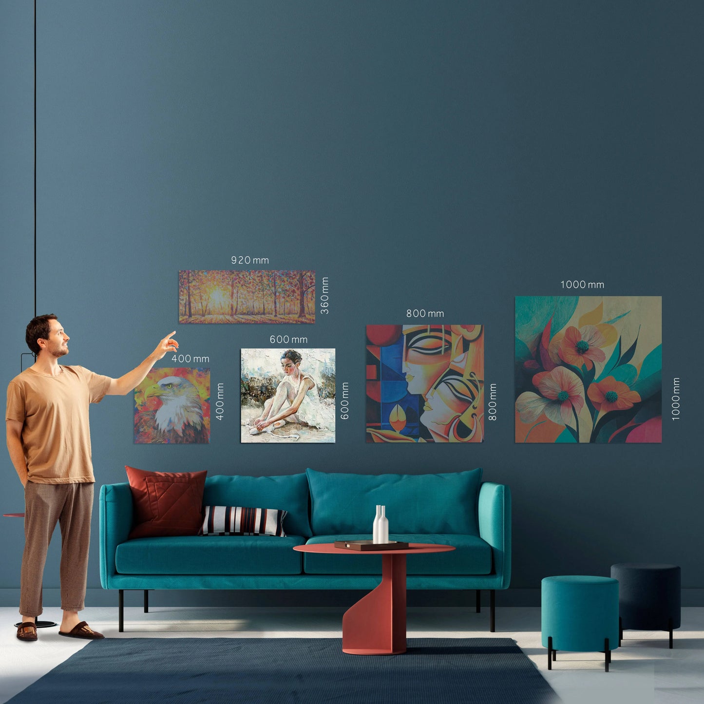 Create Your Own 600mm x 600mm - DIY - CreoGlass®