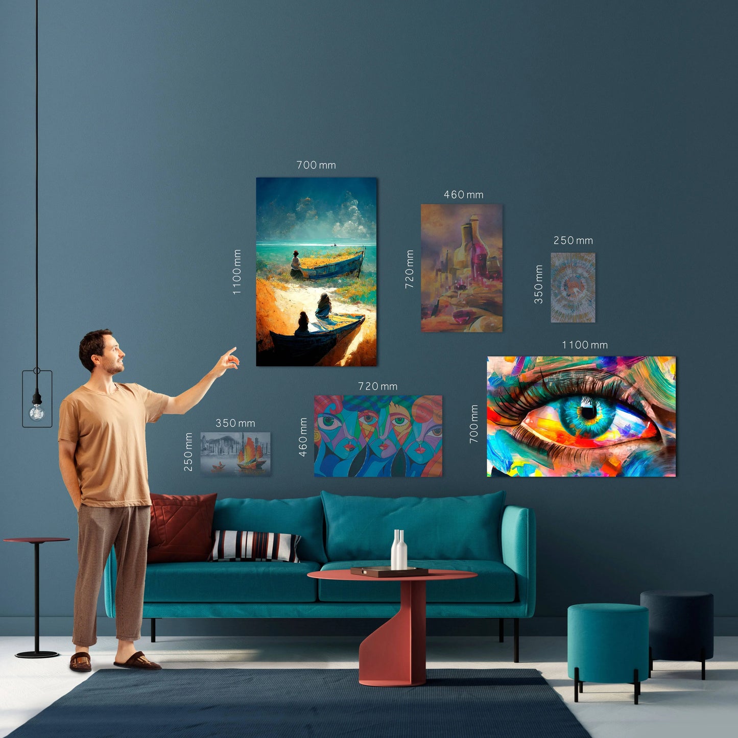 Create Your Own 700mm x 1100mm - DIY - CreoGlass®