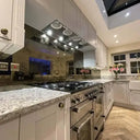 Antique Toughened Mirror - Bronze - splashback - 8 - Bespoke - CreoGlass®