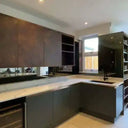 Antique Toughened Mirror - Bronze - splashback - 8 - Bespoke - CreoGlass®