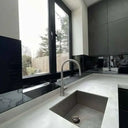 Antique Toughened Mirror - Grey - splashback - 8 - Bespoke - CreoGlass®